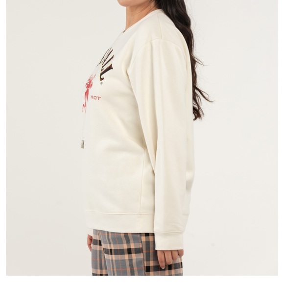 💫🔥RIPPLE JUNCTION Fireball Womens Crewneck Sweatshirt-XS 🔥💫 - Picture 3 of 9